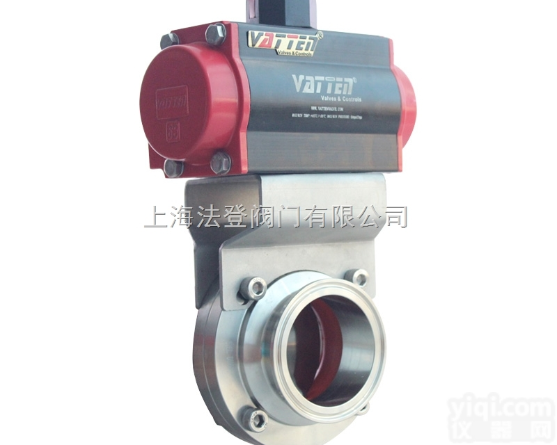 <em>卫生</em>级<em>卡箍式</em>蝶阀 气动<em>卫生</em>级<em>卡箍式</em>蝶阀 进口 气动快装式蝶阀