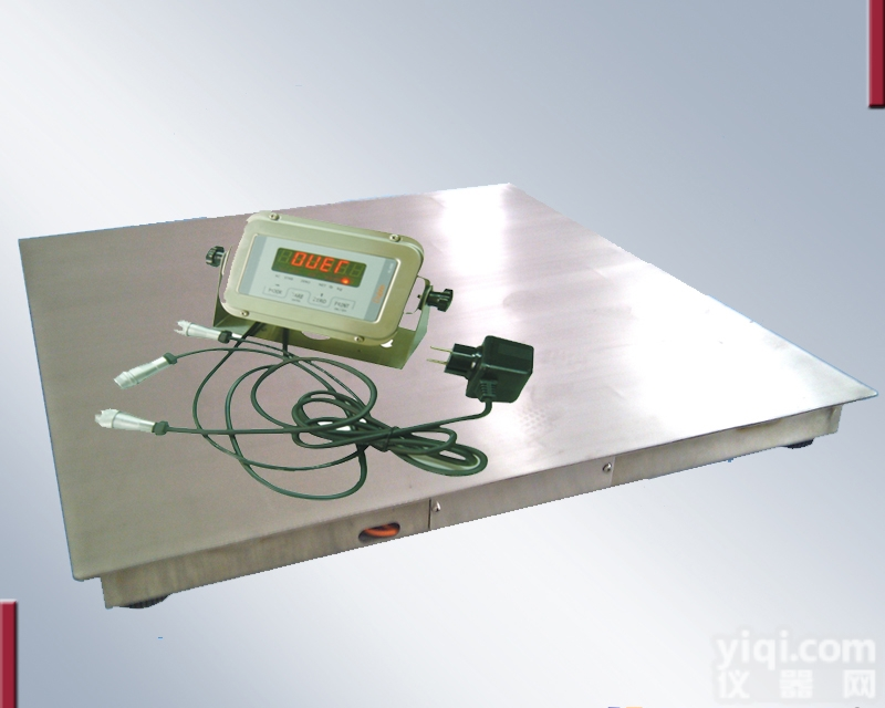杭州2.5吨<em>花纹</em>不锈钢电子地磅 不锈钢<em>防腐</em>蚀磅秤