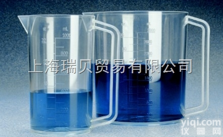 1223-1000，1223-3000  美国 Nalgene  1223 带柄带刻度<em>烧杯</em>，聚<em>甲基</em><em>戊烯</em>