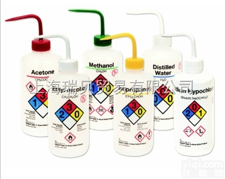 2425-0501  美国Nalgene 2425 <em>易认</em><em>安全</em>洗瓶,LDPE