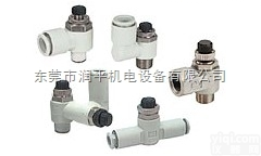 AS4211F-04-12  SMC直通型速度控制阀，smc有限公司