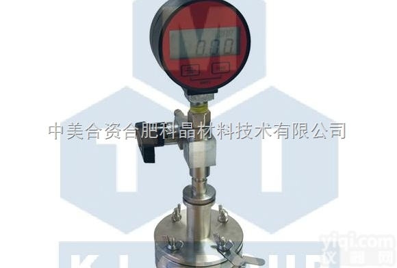 三极电池测量<em>装置</em>带<em>数显</em>压力表