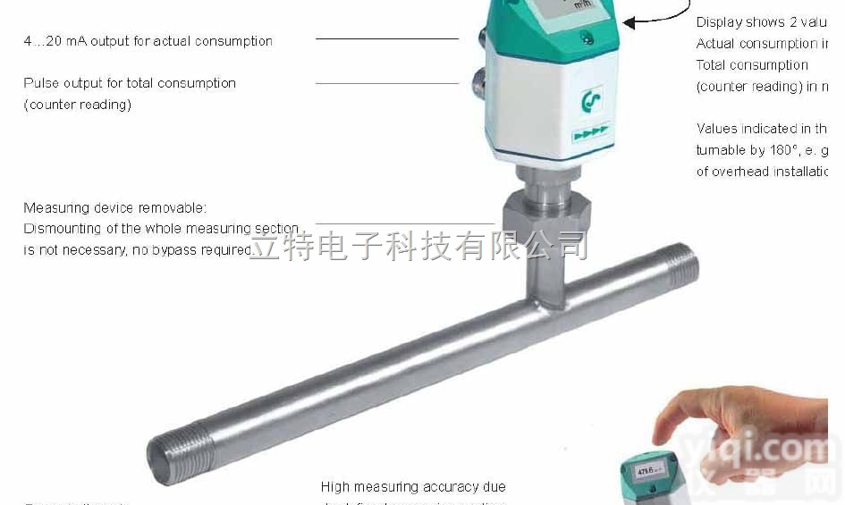 压缩空气和<em>气体</em>的消耗<em>计数</em>器VA 420