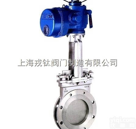 PZ973戎钛  郑州PZ973<em>电动</em><em>对夹式</em>刀形<em>闸阀</em>，PZ973<em>电动</em><em>对夹式</em>刀形<em>闸阀</em>价格低