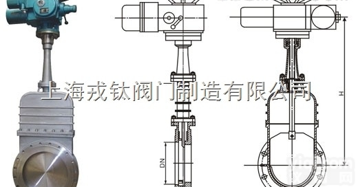 DMZ973X戎钛  上海<em>电动</em>暗杆<em>刀形</em><em>闸阀</em>DMZ973X，<em>电动</em>暗杆<em>刀形</em><em>闸阀</em>DMZ973X价格...