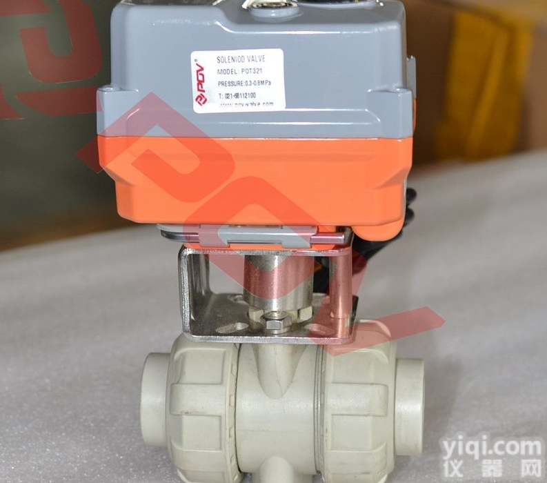 PVC电动球阀DN15-DN25 <em>执行器</em>为20NM精<em>小型</em>