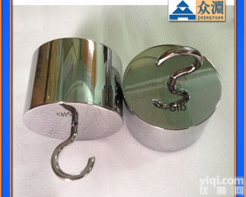 ☆F1级1kg<em>不锈钢带</em>钩砝码●◎1kg带钩不锈钢砝码