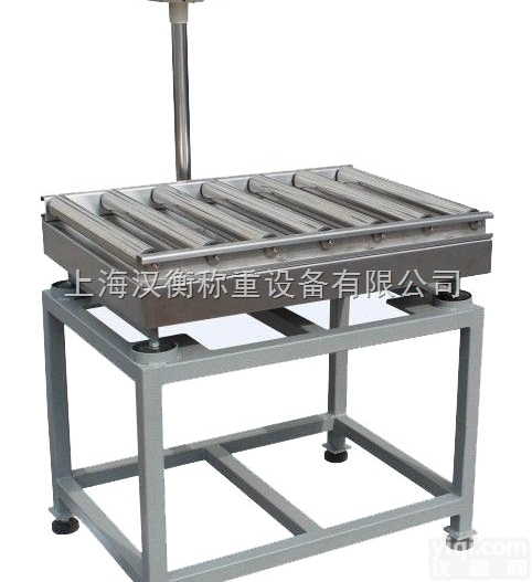 TCS  苏州汉衡带<em>滚轮</em>的辊筒<em>电子秤</em>工厂生产线专用带<em>滚轮</em>的电子称厂家订制价格