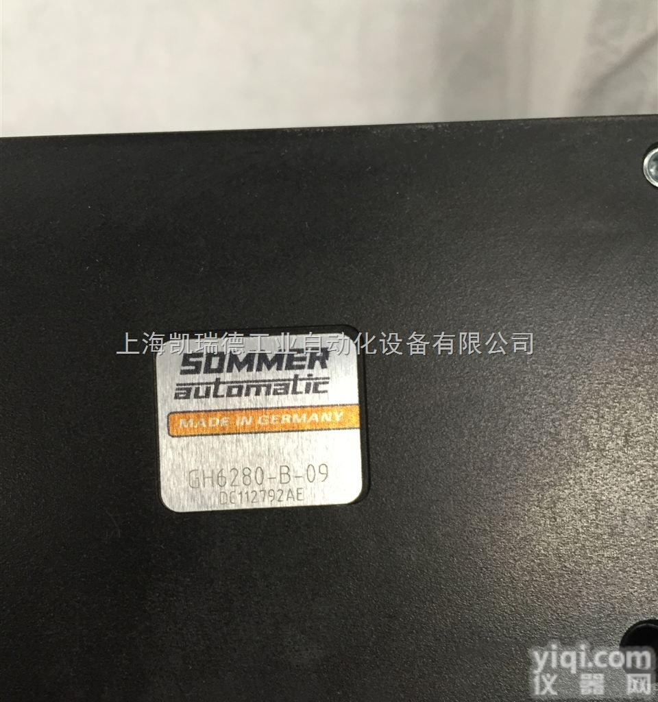 GH6460-B  Sommer<em>气缸</em>,Sommer工厂指定代理