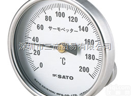 日本SATO佐藤<em>温度计</em>No.23<em>40</em>-<em>40</em>表面<em>温度计</em><em>40</em>0℃