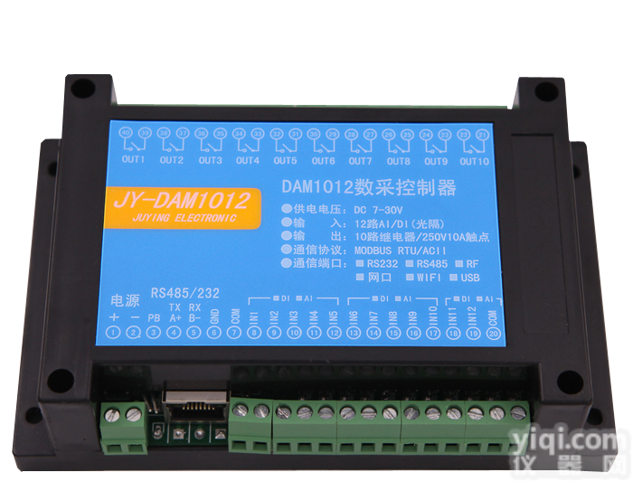 <em>DAM1012</em>（DI）WIFI版  10路开关量<em>采集</em>模块<em>DAM1012</em>（DI）WIFI版