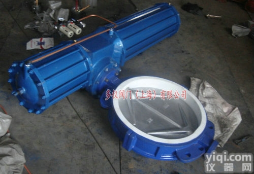 气动衬氟<em>蝶阀</em>，<em>耐腐蚀</em>气动<em>蝶阀</em>，适用于腐蚀性管道的<em>蝶阀</em>