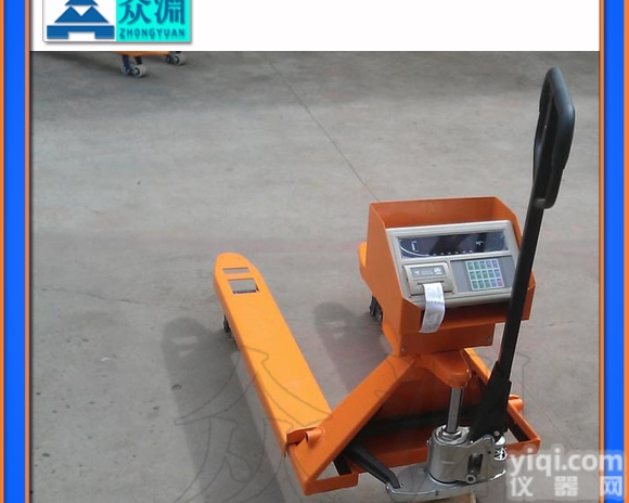 电子<em>叉车</em>秤，带打印电子<em>叉车</em>秤仪器<em>仪表</em>厂用