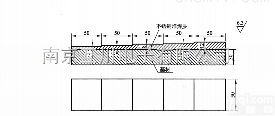 <em>堆焊</em>层侧测<em>厚用</em>试块 NB/T47013-2015新标准试块