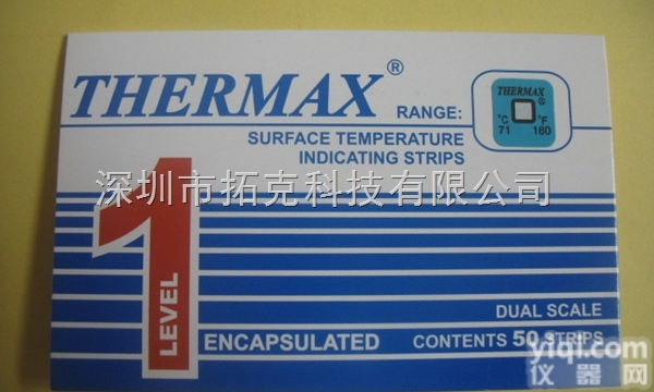 英国THERMAX<em>温度</em>纸 单格71度<em>测温</em>纸 <em>温度</em>变色纸 TMC<em>热敏</em><em>温度</em>...