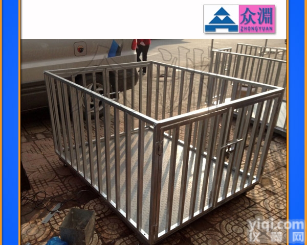 2吨称猪<em>电子秤</em>厂家直销，2吨称猪<em>电子秤</em>0.8m1m<em>围栏</em>秤