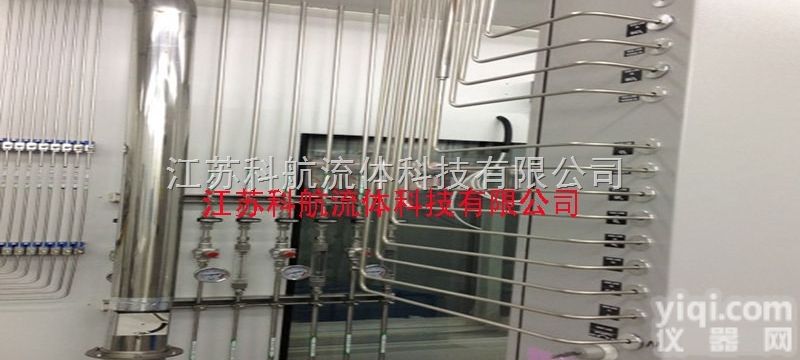 四川成都<em>检验</em>检疫<em>实验</em>室色谱管道系统安装