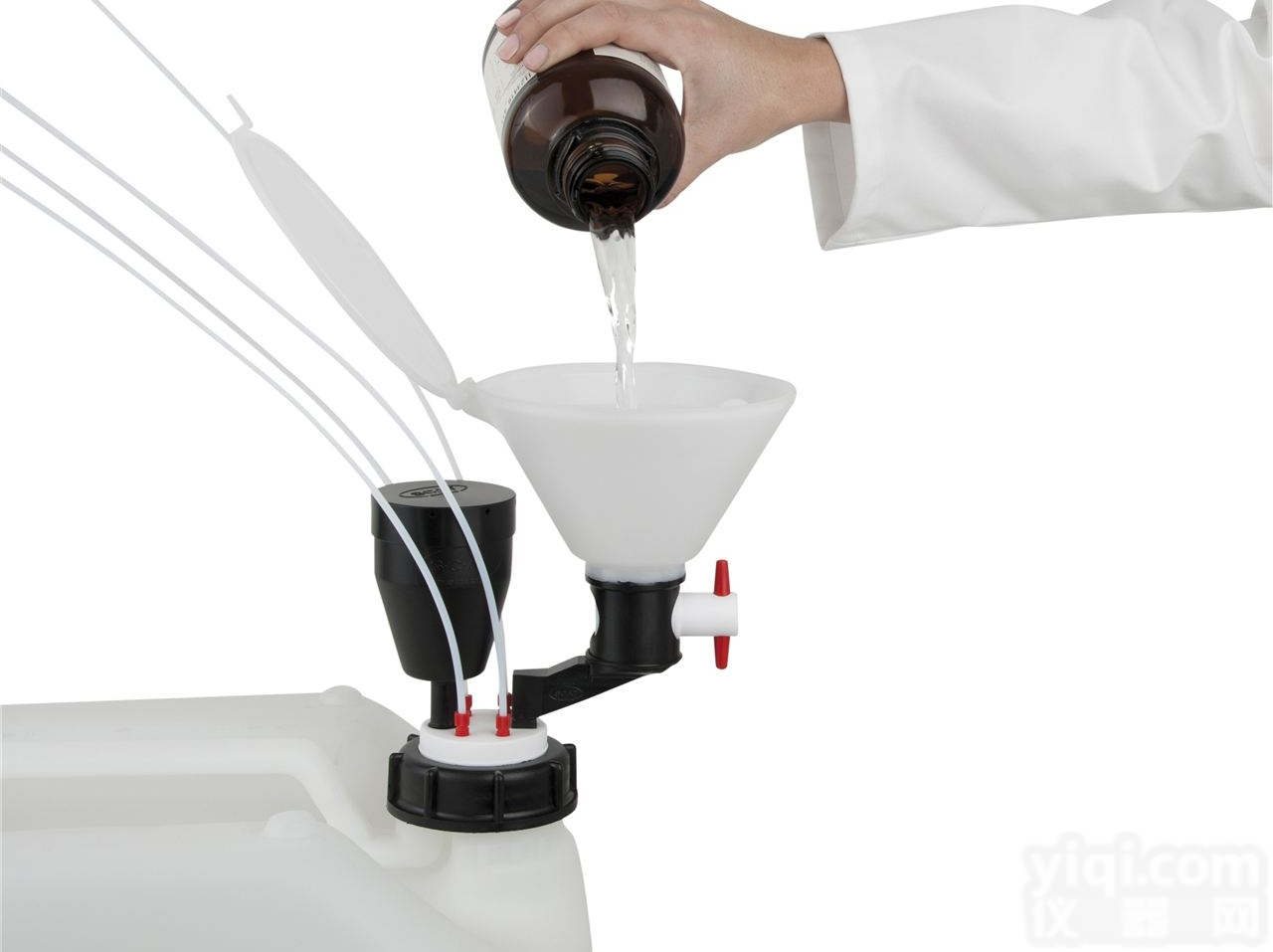 RE1602  <em>德国</em>进口SCAT 实验室专用 液相色谱仪<em>废液</em>收集 仪器套装 配件