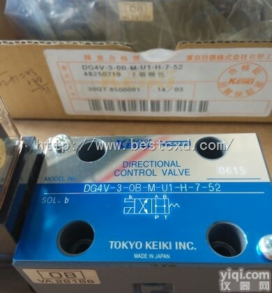 DG4V-3-0B-M-U1-H-7-54<em>东京</em>美<em>电磁阀</em>KEIKI