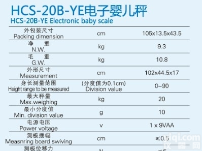 HCS-20B-YE型  HCS-20B-YE型电子婴儿秤,电子婴儿磅秤/<em>儿童</em>秤/<em>体重</em>秤（人体磅...