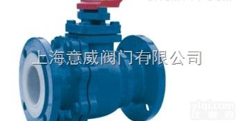 <em>Q41F46</em>  衬氟<em>球阀</em>，<em>铸钢</em>衬氟<em>球阀</em>