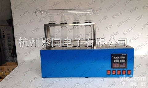 六孔<em>可控硅</em>数显<em>消化</em>炉，JTKDN-04A凯氏<em>定氮仪</em>