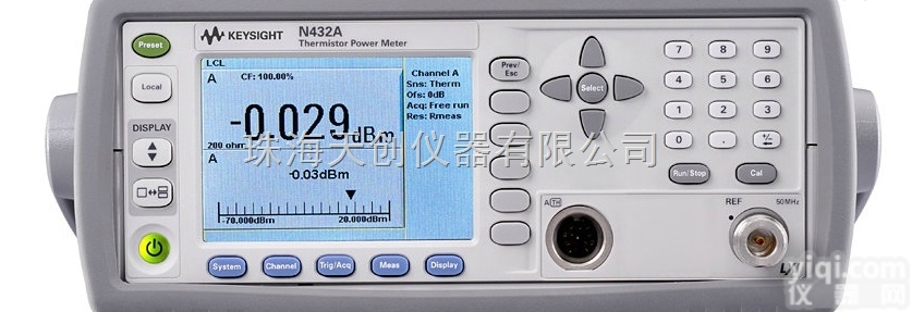 Keysight N432A  <em>单通道</em>热敏电阻<em>功率计</em>