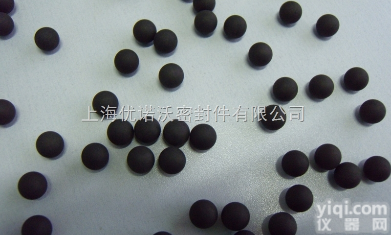 FKM水磨氟胶<em>橡胶球</em>_气阀用氟胶<em>实心</em>球