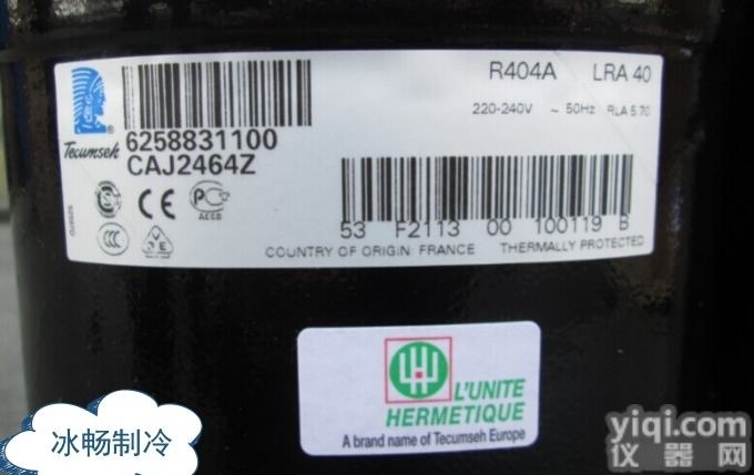 原装 <em>泰康</em><em>压缩机</em> CAJ2464Z 1-1/2P <em>焊接</em> <em>泰康</em>低温<em>压缩机</em>