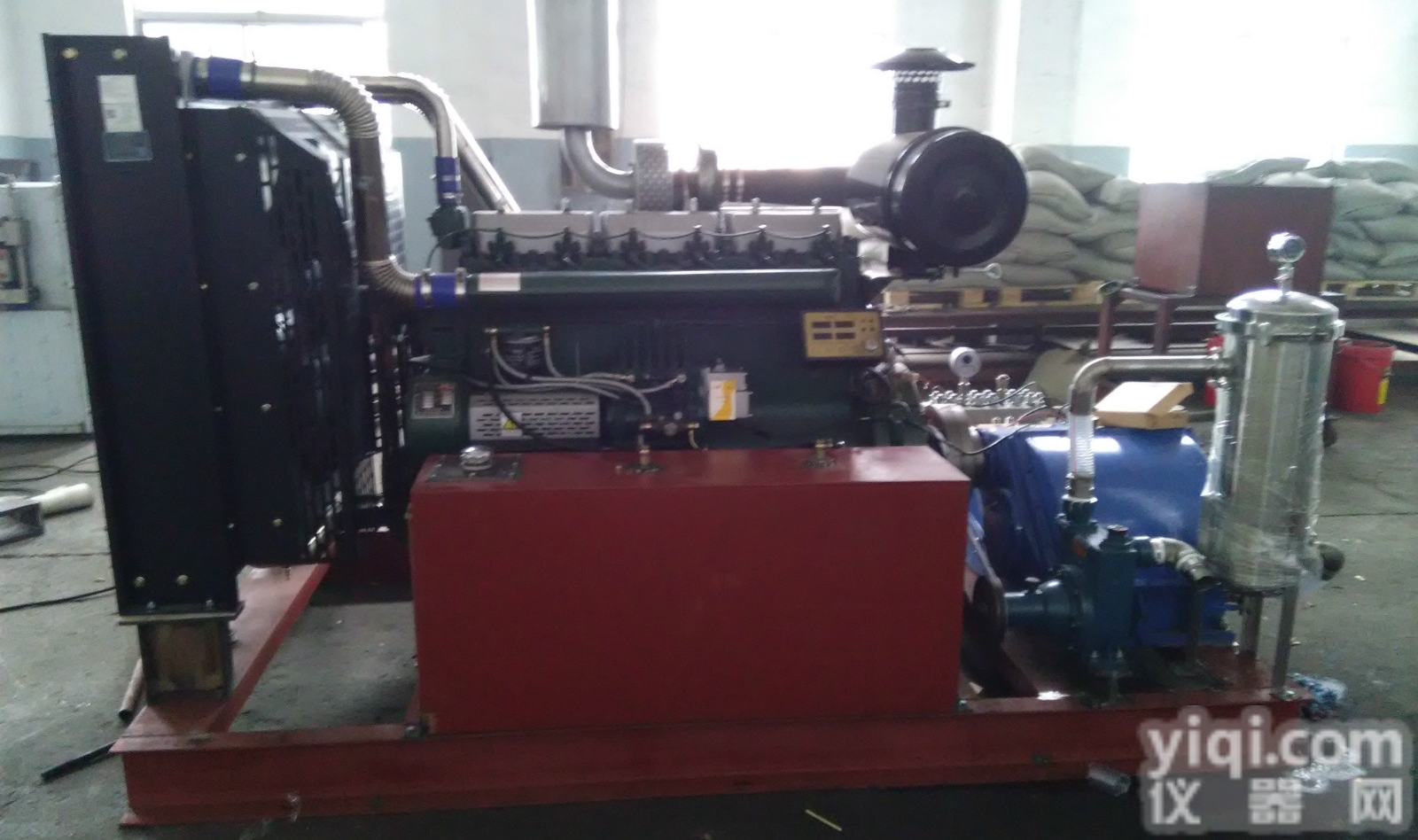 3DSY2400/40  车载式移动试压系统 油井专用<em>试压泵</em> 油田<em>井口</em>完工试压