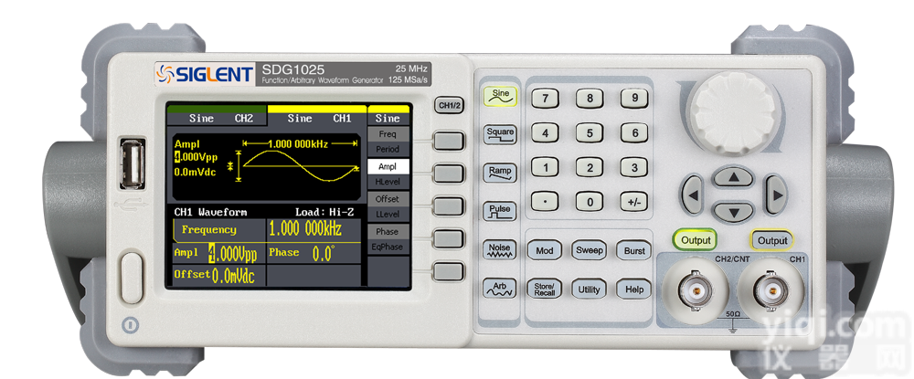 50MHz函数/任意<em>波形</em><em>发生器</em><em>SDG1050</em>