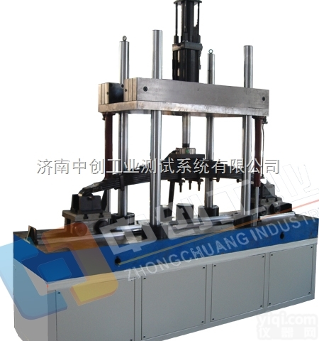 汽车钢板弹簧寿命试验机、汽车<em>板簧</em>耐久疲劳测试机、机车钢板弹簧动<em>刚度</em>测试...