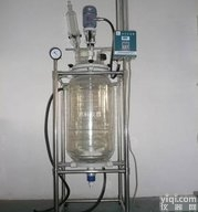 GH/<em>S212-20L  双层玻璃反应釜</em>   玻璃反应釜北京供应