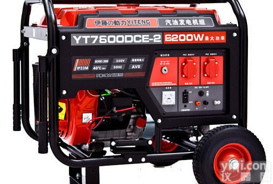 YT7600DCE-2  <em>伊藤</em>动力6kw<em>汽油</em><em>发电机</em>