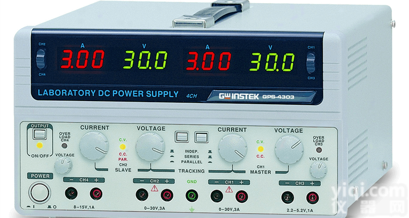 四路<em>数显</em><em>数字式</em>直流稳压电源GPS-4303C
