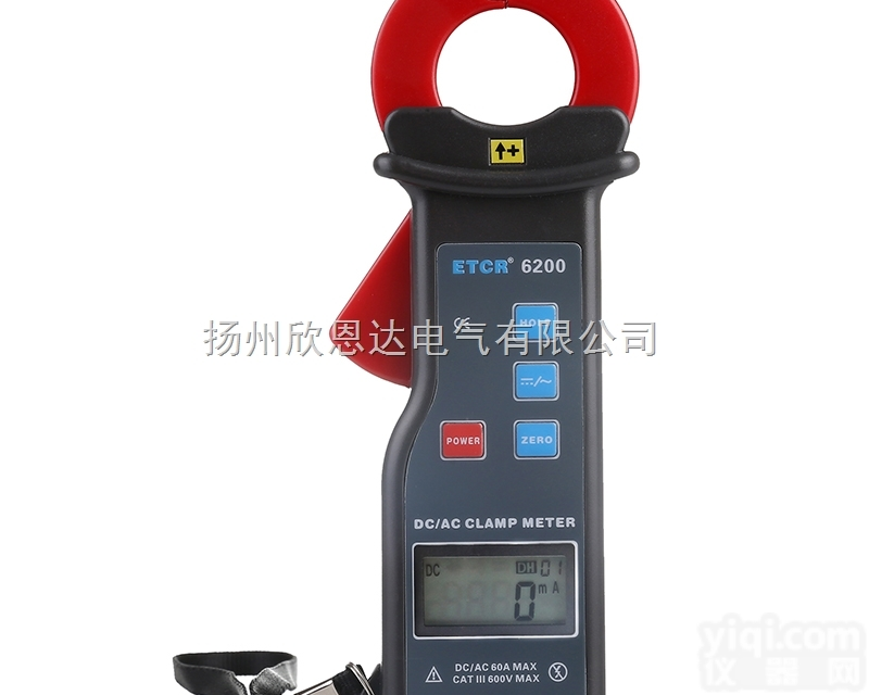 <em>ETCR6200</em>  直流交流钳形漏<em>电流表</em>