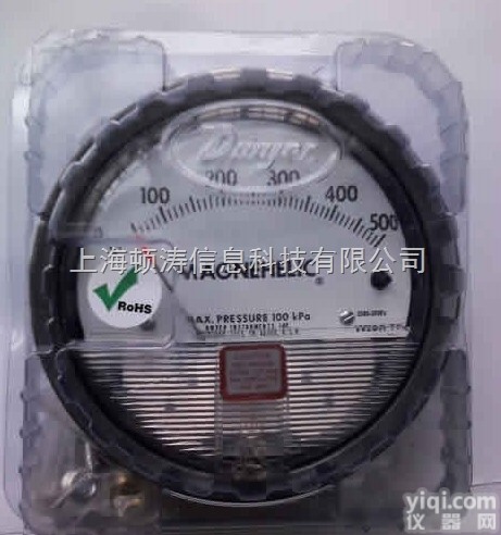 2000-500PA  原装进口：<em>美国</em><em>德威尔</em>DWYER微<em>压差</em>表