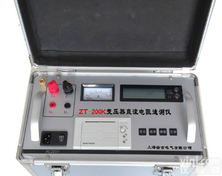 ZT—200K  变压器直流电阻速测试仪，变压器直流电阻测试仪，直流电阻快速测试仪