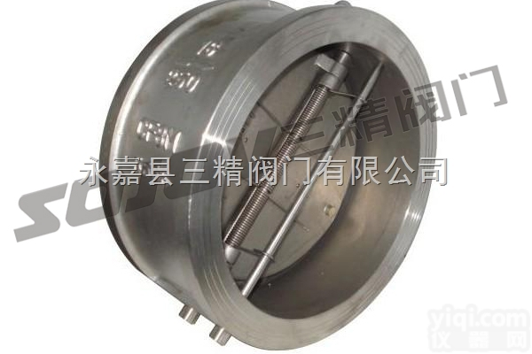 H76H/W  <em>止回阀</em>图片系列:<em>美标</em>不锈钢蝶型<em>止回阀</em>-三精阀门