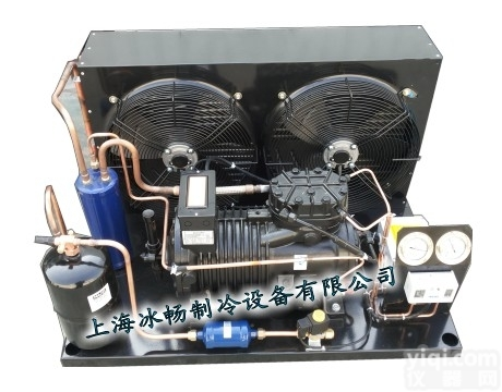 原装BFS41沈阳谷轮<em>压缩机</em>组 风冷式<em>半封闭</em><em>压缩机</em>组 冷库外机 4匹