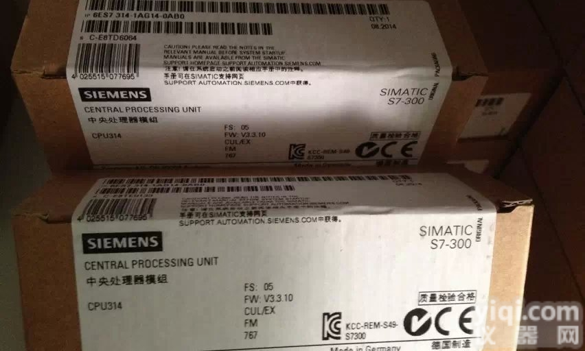 <em>6ES7314-1AG14-0AB0  西门子CPU314</em>，CPU314
