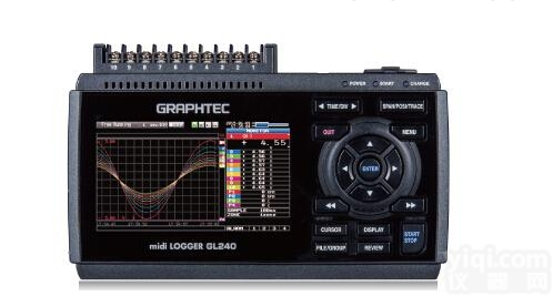 GL240  GRAPHTEC GL240温度<em>记录仪</em>显示曲线<em>波形</em>