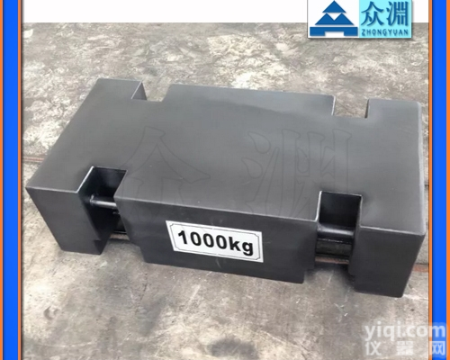 上海市<em>砝码</em>厂家，1吨铸铁<em>砝码</em>，平<em>板型</em><em>砝码</em>