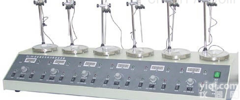 HJ-6A  <em>数显多头磁力加热搅拌器</em>