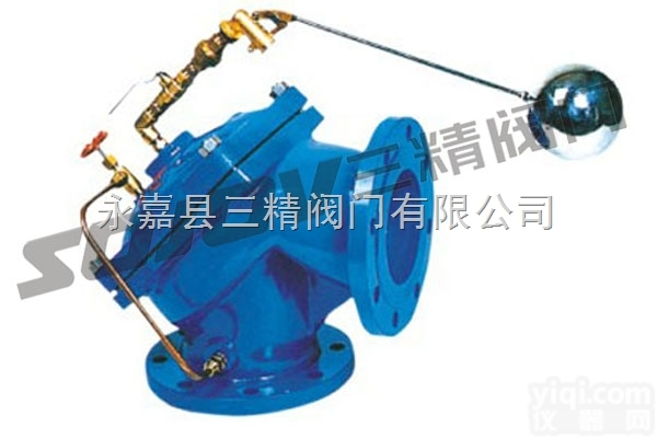 100A  水力控制阀图片系列:<em>100A角型定水位阀</em>-三精
