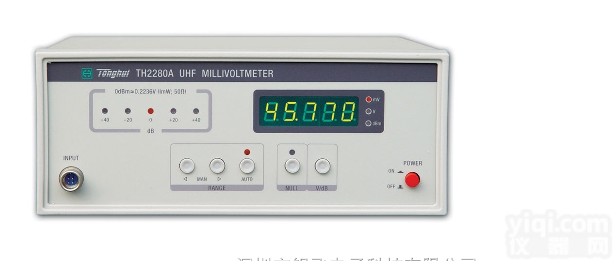 <em>TH2280A</em> 型<em>超高频</em><em>毫伏</em>表