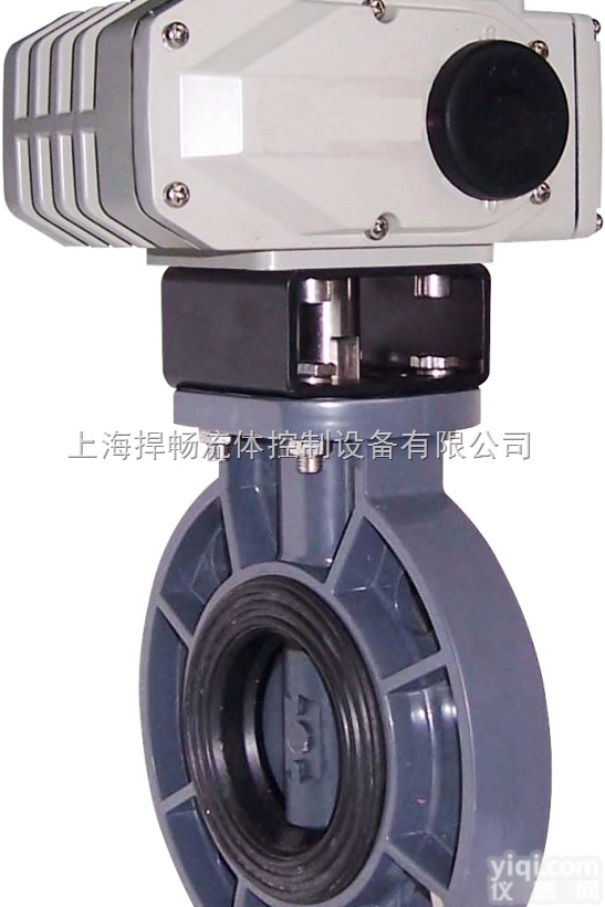 塑胶电动<em>蝶阀</em>PPH<em>材质</em>