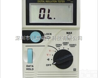 YF-<em>509</em>  台湾泰玛斯YF-<em>509</em><em>数位</em><em>高阻计</em> 数字兆欧表