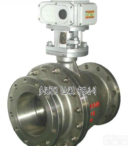 Q947F  <em>电动固定式球阀</em>，Q947F大口径电动固定球阀