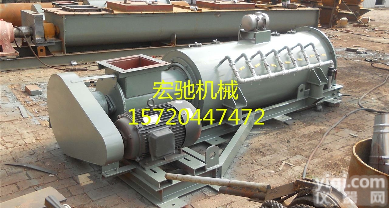 11  大量供应化工厂专用<em>双轴</em>粉尘<em>加湿机</em>|泊头宏驰机械